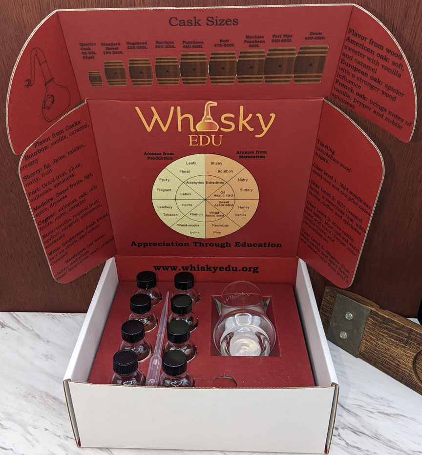Whisky tasting box