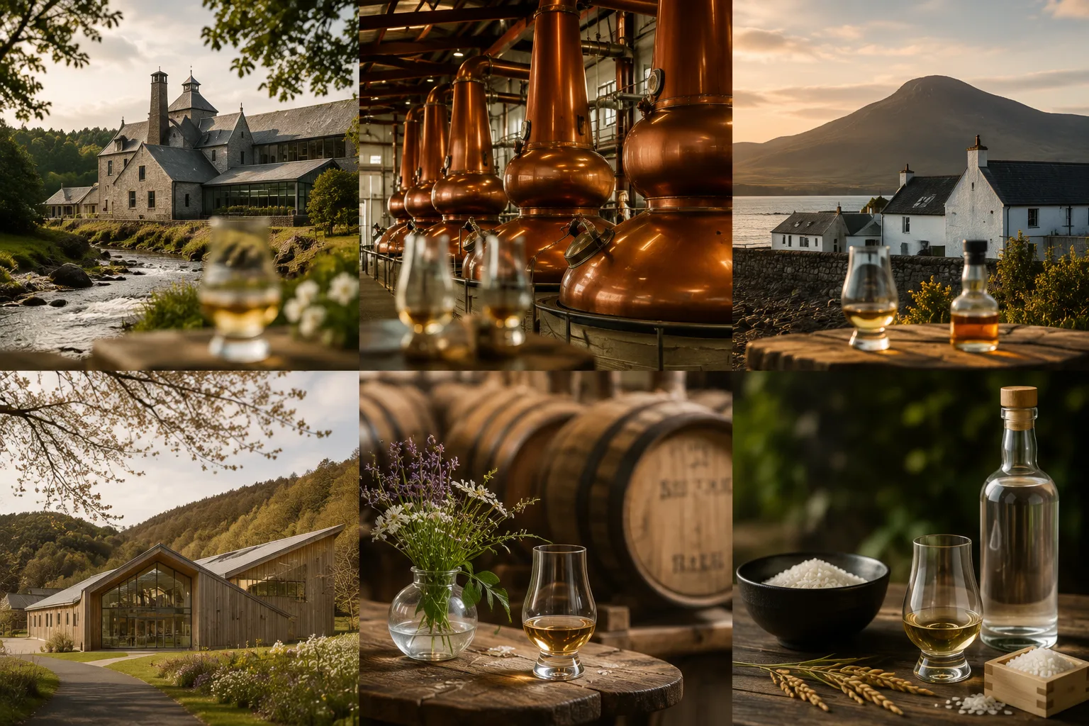 Distilleries known for fruity and floral whisky
