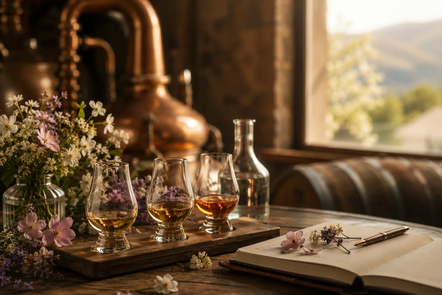 An approachable fruity and floral whisky pour