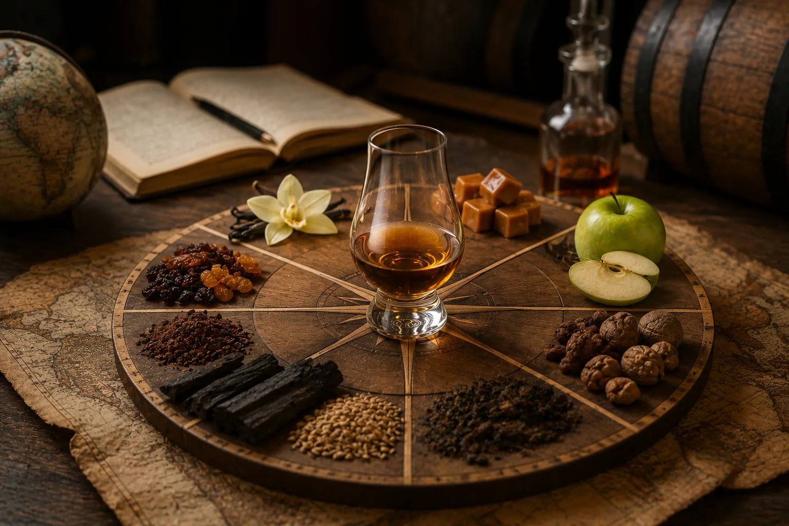 Why a whisky flavor compass helps tasting