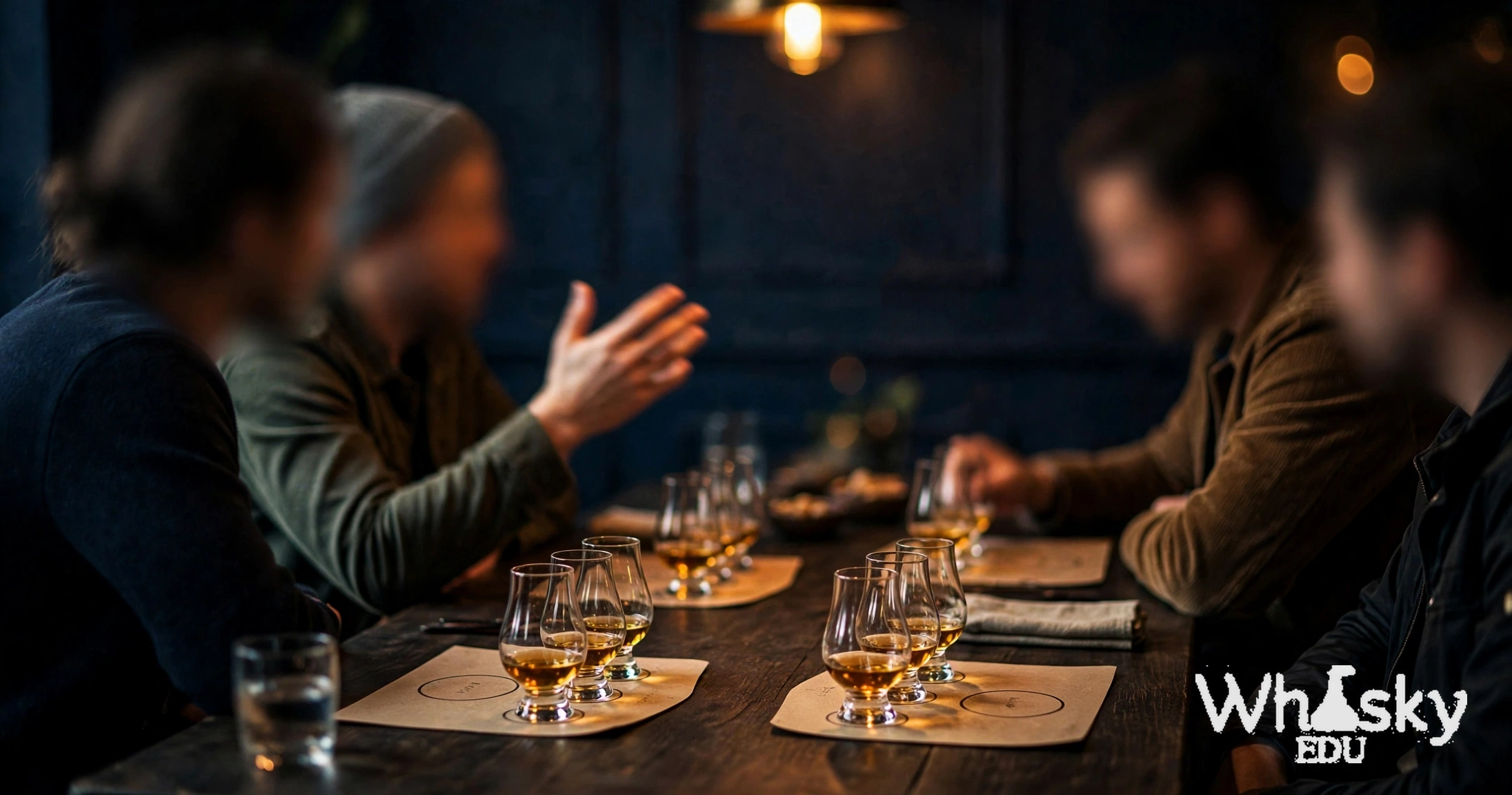 Whisky classes San Jose students attending a guided tasting